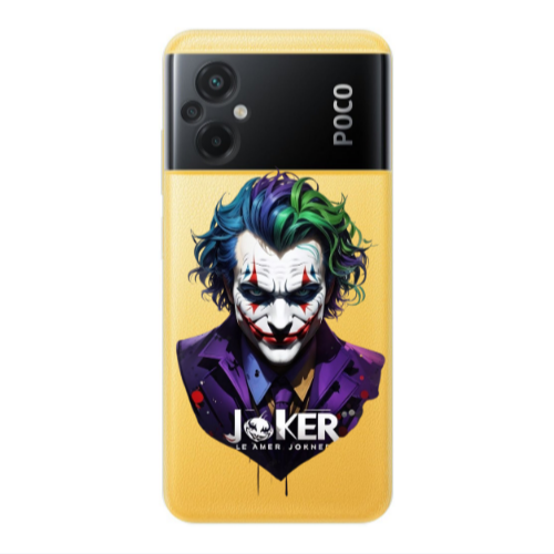 Xiaomi Poco M5 Le amer Joker Transparent Silicone TPU Θήκη