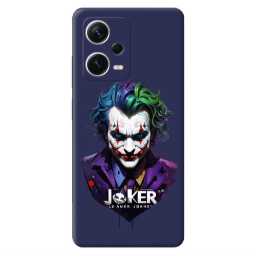 Xiaomi Poco X5 Le amer Joker Dark blue Colored Silicone TPU Θήκη