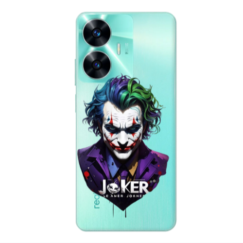 Realme C55 Le amer Joker Transparent Silicone TPU Θήκη