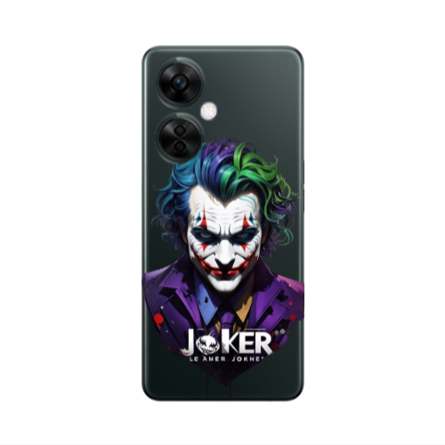 Oneplus Nord CE 3 Lite 5G Le amer Joker Transparent Silicone TPU Θήκη