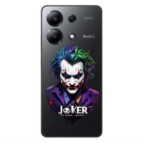 Xiaomi Redmi Note 13 4G Le amer Joker Transparent Silicone TPU Θήκη