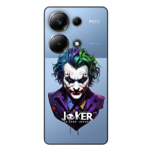 Xiaomi Poco M6 Pro 4G Le amer Joker Transparent Silicone TPU Θήκη