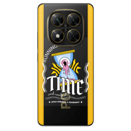 Xiaomi Poco X7 Running out of time Transparent Silicone TPU Θήκη