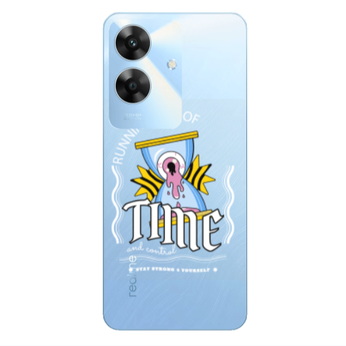Realme Note 60 Running out of time Transparent Silicone TPU Θήκη