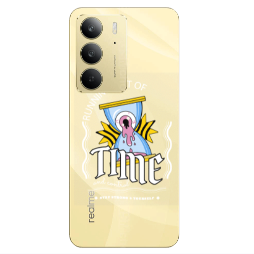 Realme C 75 Running out of time Transparent Silicone TPU Θήκη