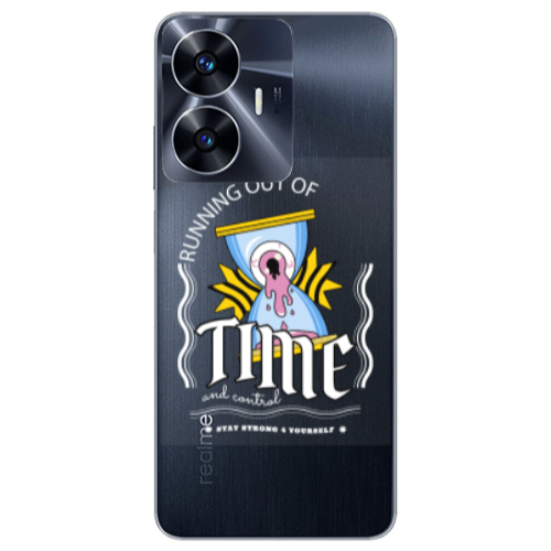 Realme Note 50 Running out of time Transparent Silicone TPU Θήκη