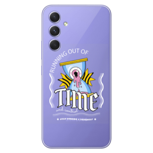 Samsung A26 Running out of time Transparent Silicone TPU Θήκη