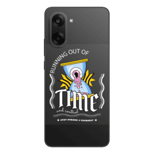 Oneplus Nord CE 5 Running out of time Transparent Silicone TPU Θήκη