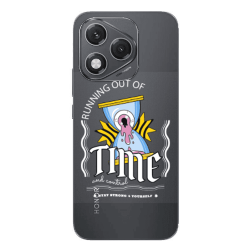 Honor 400 Lite Running out of time Transparent Silicone TPU Θήκη