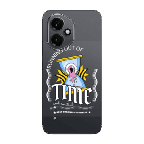 Honor Magic 400 Running out of time Transparent Silicone TPU Θήκη
