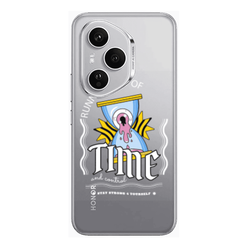 Honor Magic 400 Pro Running out of time Transparent Silicone TPU Θήκη