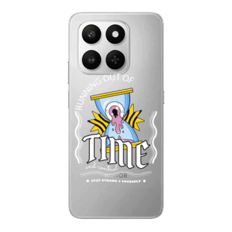 Honor Magic 400 Smart Running out of time Transparent Silicone TPU Θήκη