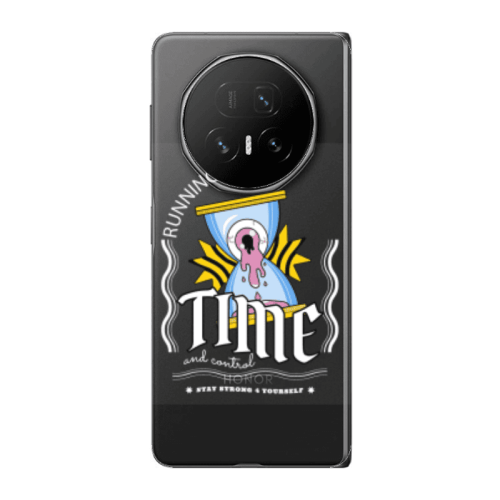 Honor Magic V5 Running out of time Transparent Silicone TPU Θήκη