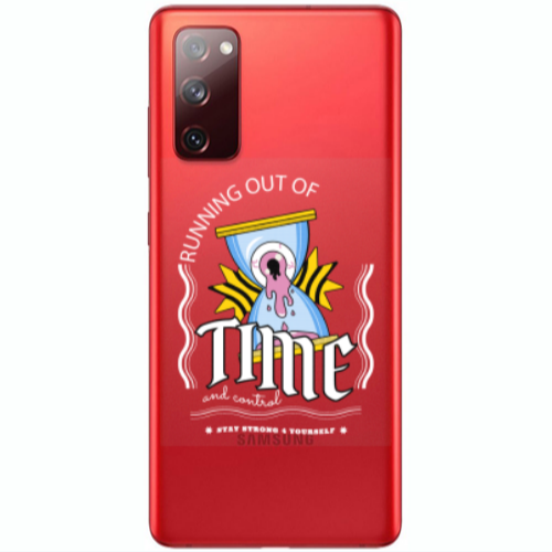 Samsung S20 FE Running out of time Transparent Silicone TPU Θήκη