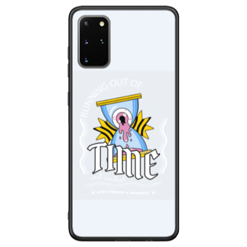 Samsung S20 FE Running out of time Black Glossy Θήκη