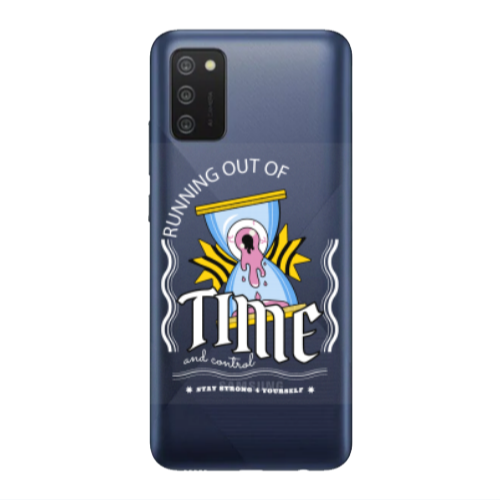 Samsung A03S Running out of time Transparent Silicone TPU Θήκη