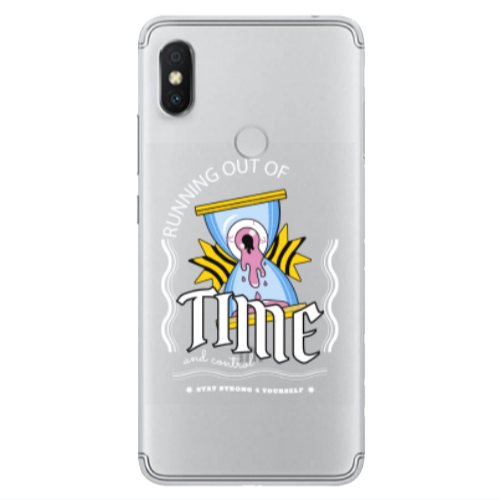 Xiaomi Redmi S2 Running out of time Transparent Silicone TPU Θήκη