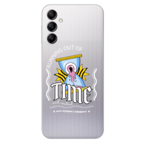 Samsung A24 Running out of time Transparent Silicone TPU Θήκη