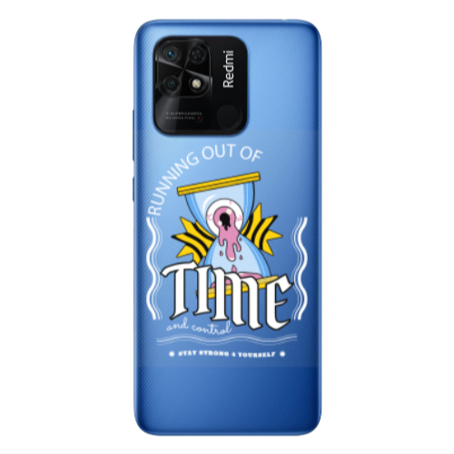 Xiaomi Poco C40 Running out of time Transparent Silicone TPU Θήκη