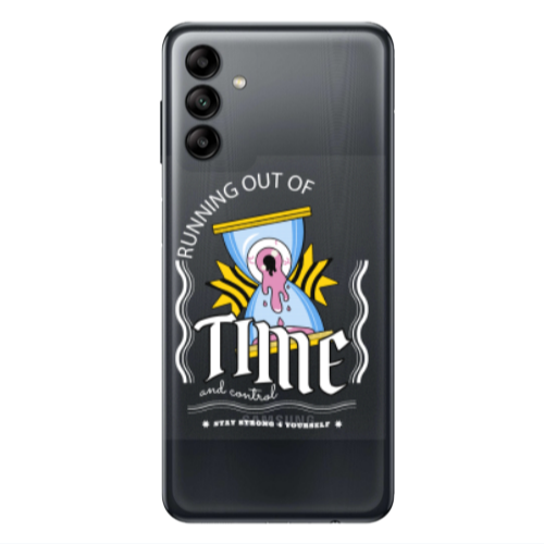 Samsung A13 5G Running out of time Transparent Silicone TPU Θήκη