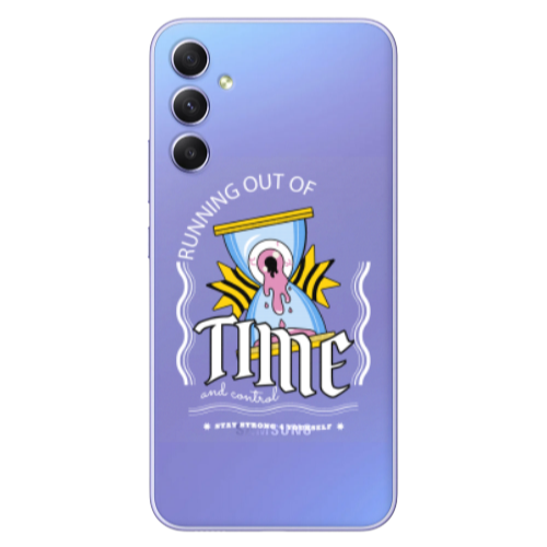 Samsung A16 Running out of time Transparent Silicone TPU Θήκη