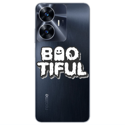 Realme Note 50 Baotiful Transparent Silicone TPU Θήκη