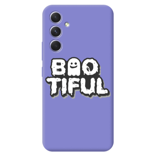 Samsung A56 Baotiful Purple Colored Silicone TPU Θήκη