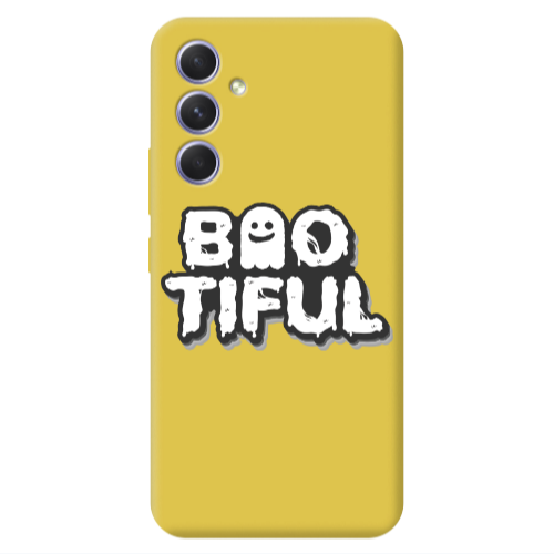 Samsung A56 Baotiful Yellow Colored Silicone TPU Θήκη