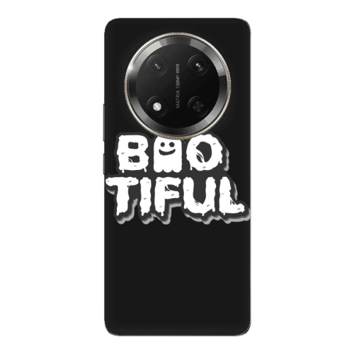 Honor Magic 7 Lite Baotiful Black Colored Silicone TPU Θήκη