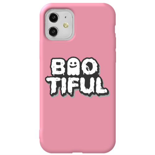 Apple iPhone 11  Baotiful Pink Colored Silicone TPU Θήκη
