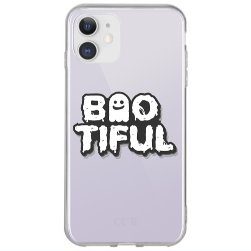 Apple iPhone 12 Baotiful Transparent Silicone TPU Θήκη