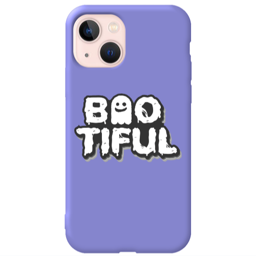 Apple iPhone 13 Baotiful Purple Colored Silicone TPU Θήκη