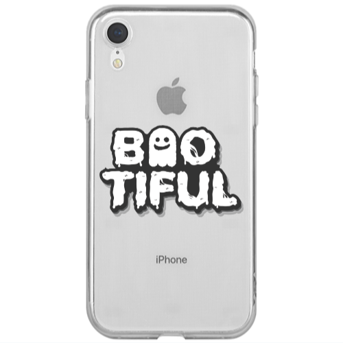 Apple iPhone Xr Baotiful Transparent Silicone TPU Θήκη