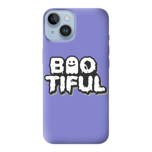 Apple iPhone 14  Baotiful Purple Colored Silicone TPU Θήκη