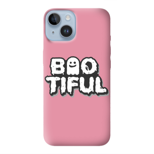 Apple iPhone 14  Baotiful Pink Colored Silicone TPU Θήκη