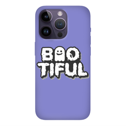 Apple iPhone 14 Pro  Baotiful Purple Colored Silicone TPU Θήκη