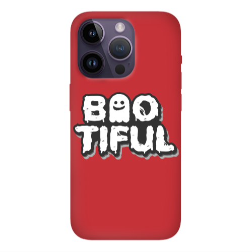 Apple iPhone 14 Pro  Baotiful Red Colored Silicone TPU Θήκη