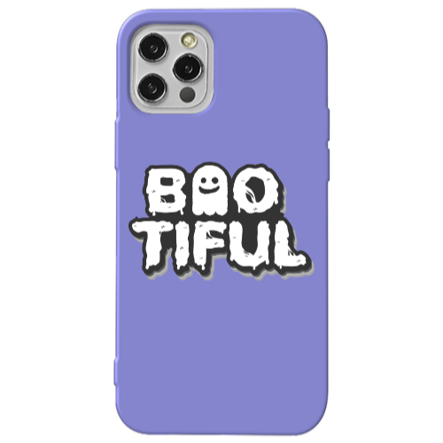 Apple iPhone 13 Pro Baotiful Purple Colored Silicone TPU Θήκη