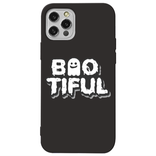 Apple iPhone 13 Pro Baotiful Black Colored Silicone TPU Θήκη