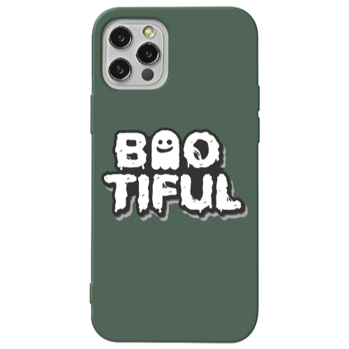 Apple iPhone 13 Pro Baotiful Dark Green Colored Silicone TPU Θήκη