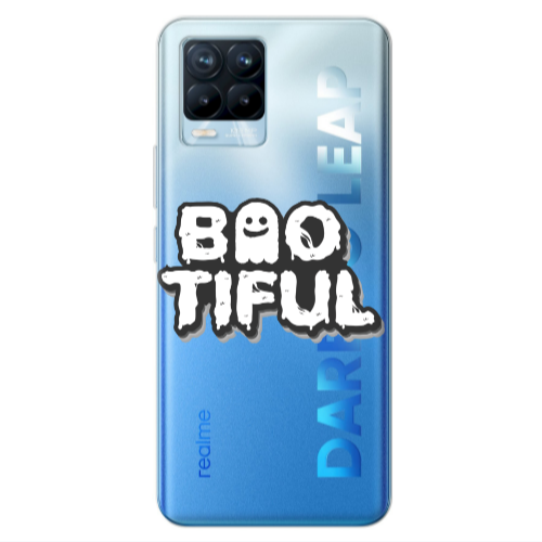 Realme 8 Pro Baotiful Transparent Silicone TPU Θήκη
