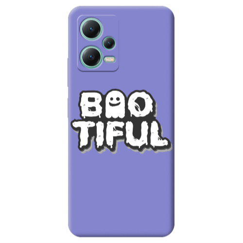 Xiaomi Redmi Note 12 Pro 5G Baotiful Purple Colored Silicone TPU Θήκη