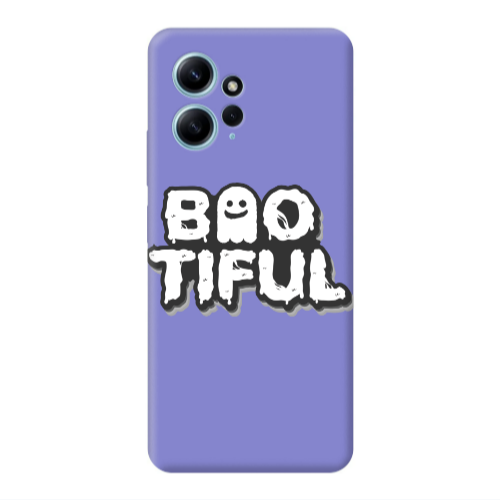 Xiaomi Redmi Note 12 4G Baotiful Purple Colored Silicone TPU Θήκη