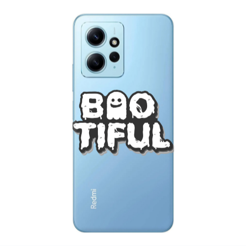 Xiaomi Redmi Note 12 4G Baotiful Transparent Silicone TPU Θήκη