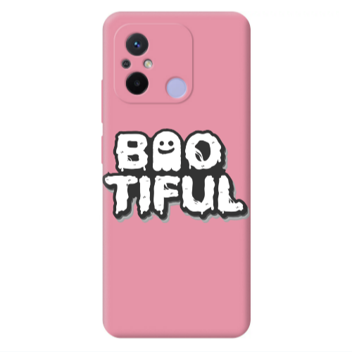 Xiaomi Redmi 12C Baotiful Pink Colored Silicone TPU Θήκη