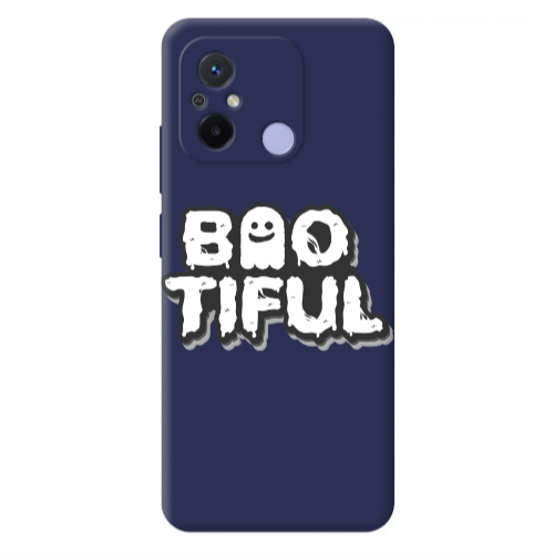 Xiaomi Redmi 12C Baotiful Dark blue Colored Silicone TPU Θήκη