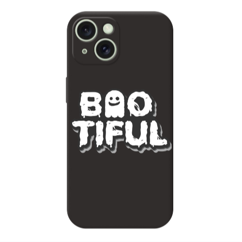 Apple iPhone 15 Baotiful Black Colored Silicone TPU Θήκη