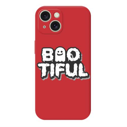 Apple iPhone 15 Baotiful Red Colored Silicone TPU Θήκη