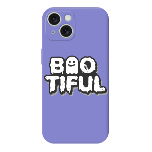 Apple iPhone 15 Plus Baotiful Purple Colored Silicone TPU Θήκη