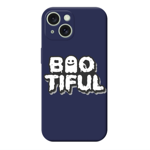 Apple iPhone 15 Plus Baotiful Dark blue Colored Silicone TPU Θήκη